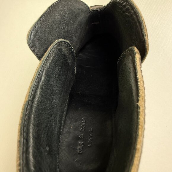Rag & Bone Harrow Leather Ankle Boots - Picture 11 of 14